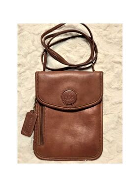 Vintage Coach USA Olympics 100th Anniversary British Tan Crossbody